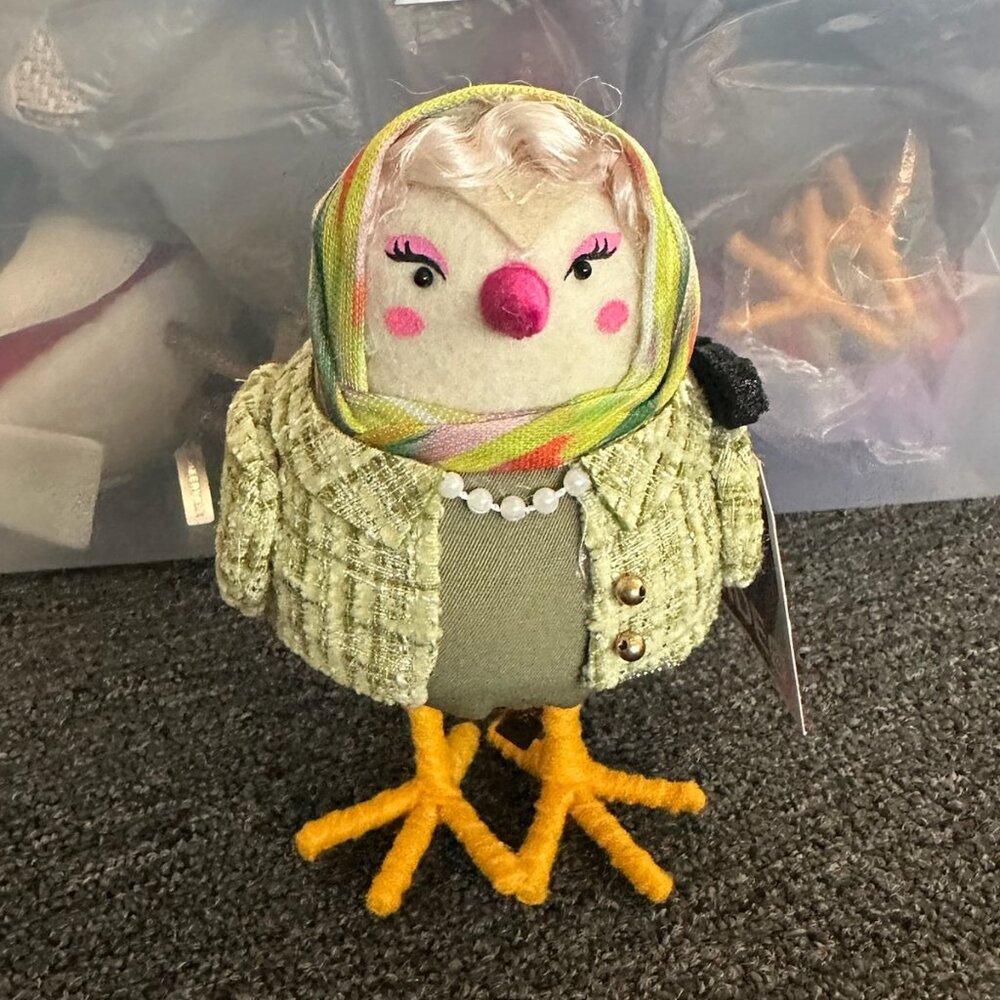 Target Featherly Friends Pride LGBTQ+ Movie Star Fabric Bird WITH FOOT TAG
